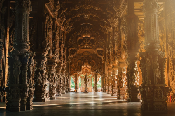 Majestic Sanctuary of Truth Pattaya