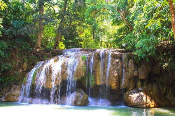 Amazing Kanchanaburi Erawan Waterfall