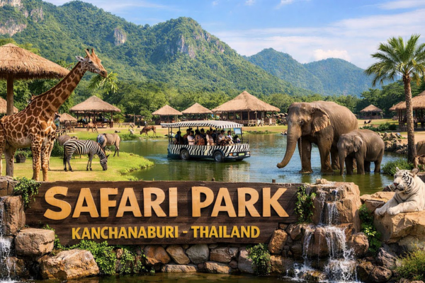 Amazing Kanchanaburi Safari Park