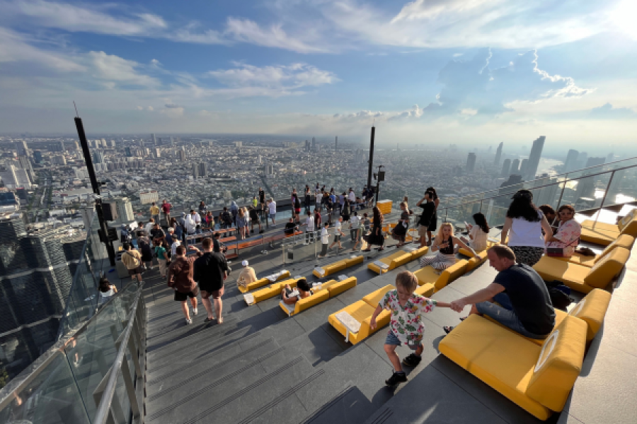 Experience Mahanakhon SkyWalk – Morning Visit