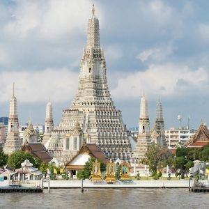 Wat Arun on the Chao Phraya River, Bangkok