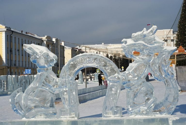 Ice sculptures