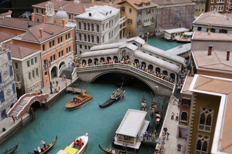 Miniature model of Venice