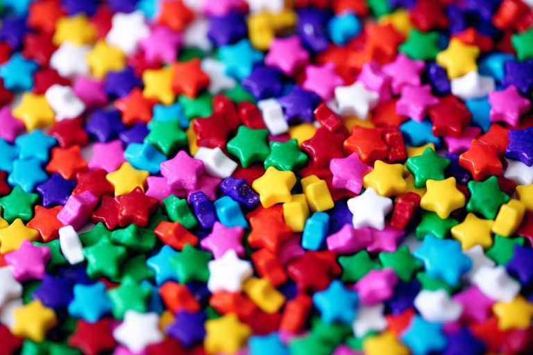 Colourful candies