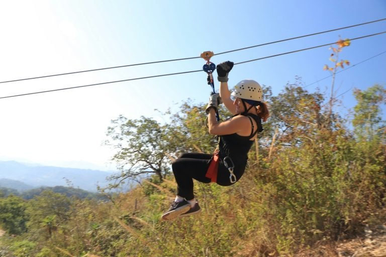 Zipping through the air